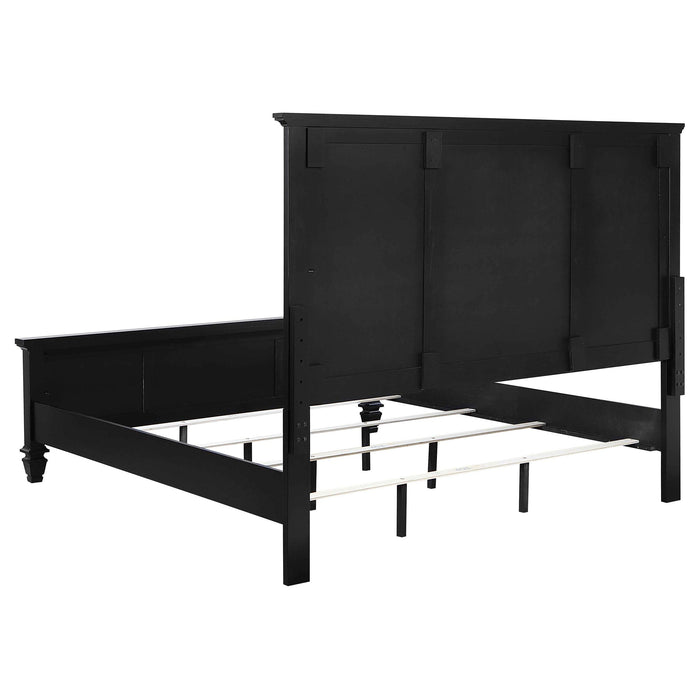 Sandy Beach Bedroom Set Black