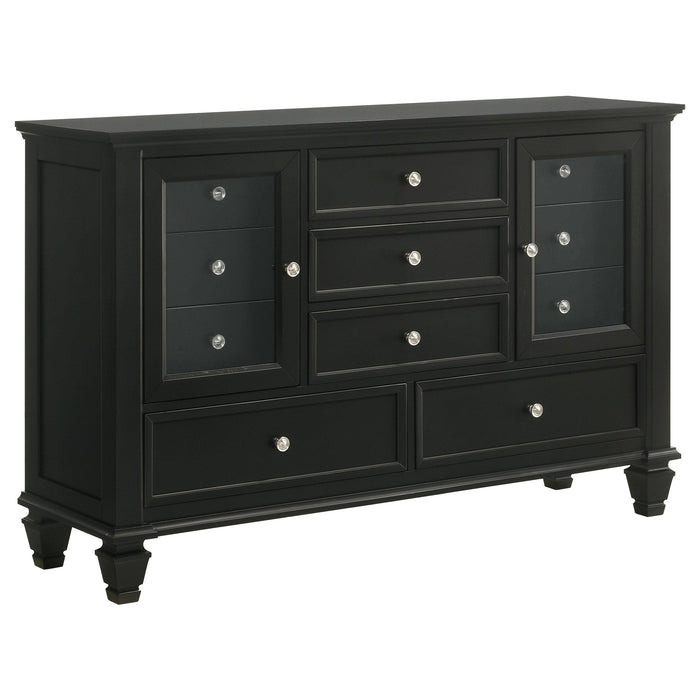 Sandy Beach Bedroom Set Black