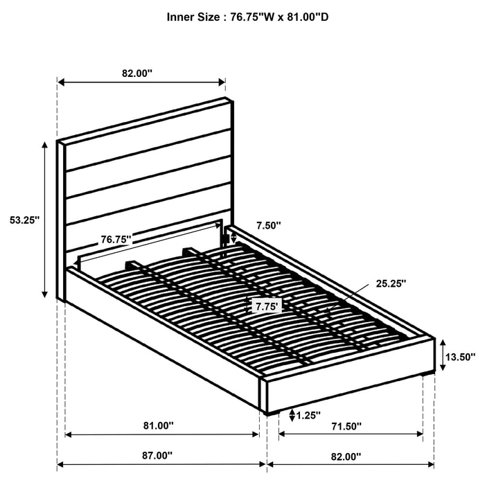 Felicity 4 & 5 Pc Queen, Full, Cal.King & Twin Bedroom Set