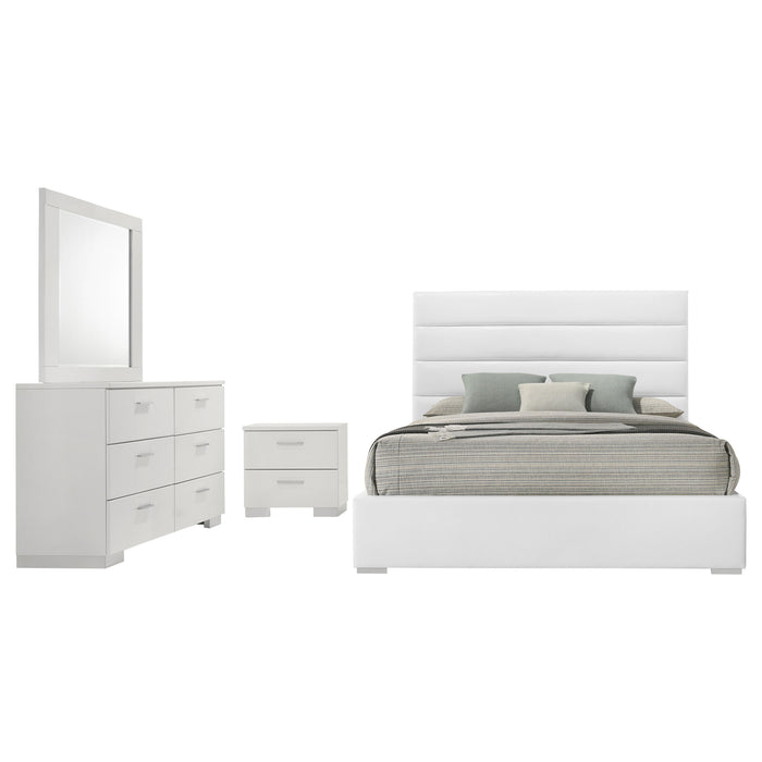 Felicity 4 & 5 Pc Queen, Full, Cal.King & Twin Bedroom Set