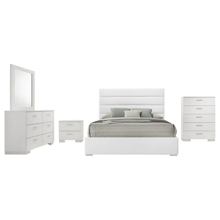 Felicity 4 & 5 Pc Queen, Full, Cal.King & Twin Bedroom Set