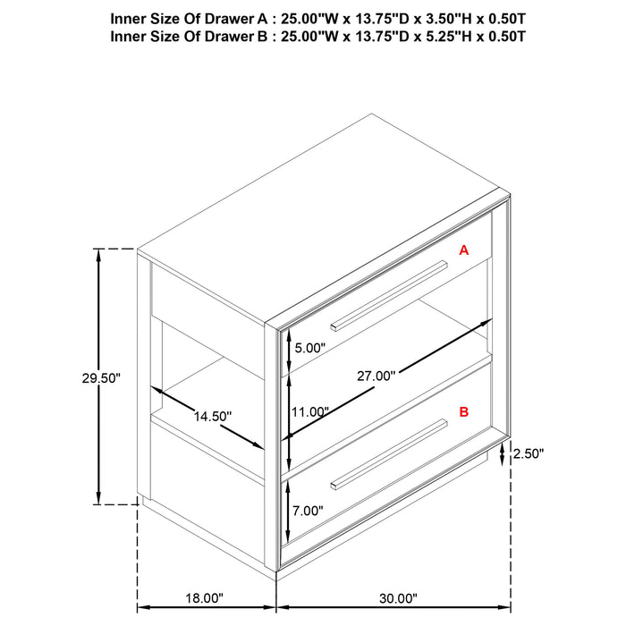 Durango 4 & 5 Piece E.King, Cal.King & Queen Bedroom Set