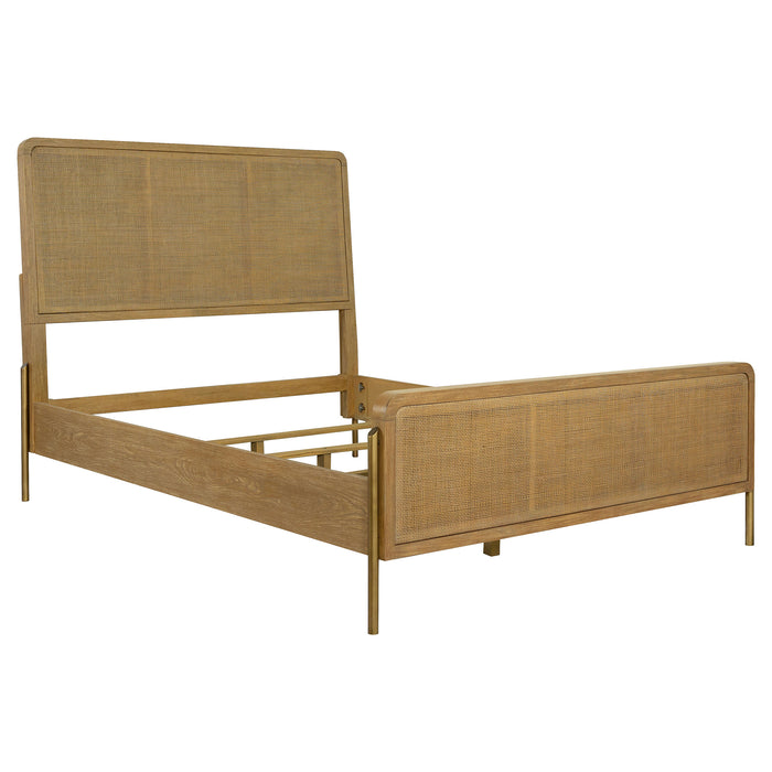 Arini Upholstered Panel Bed