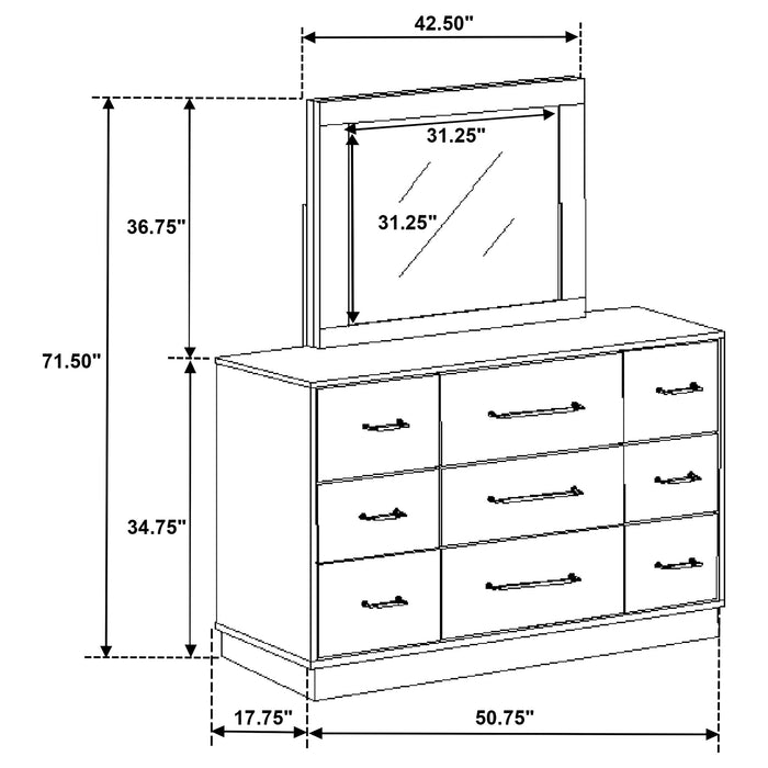 Fenwick Dresser with Mirror