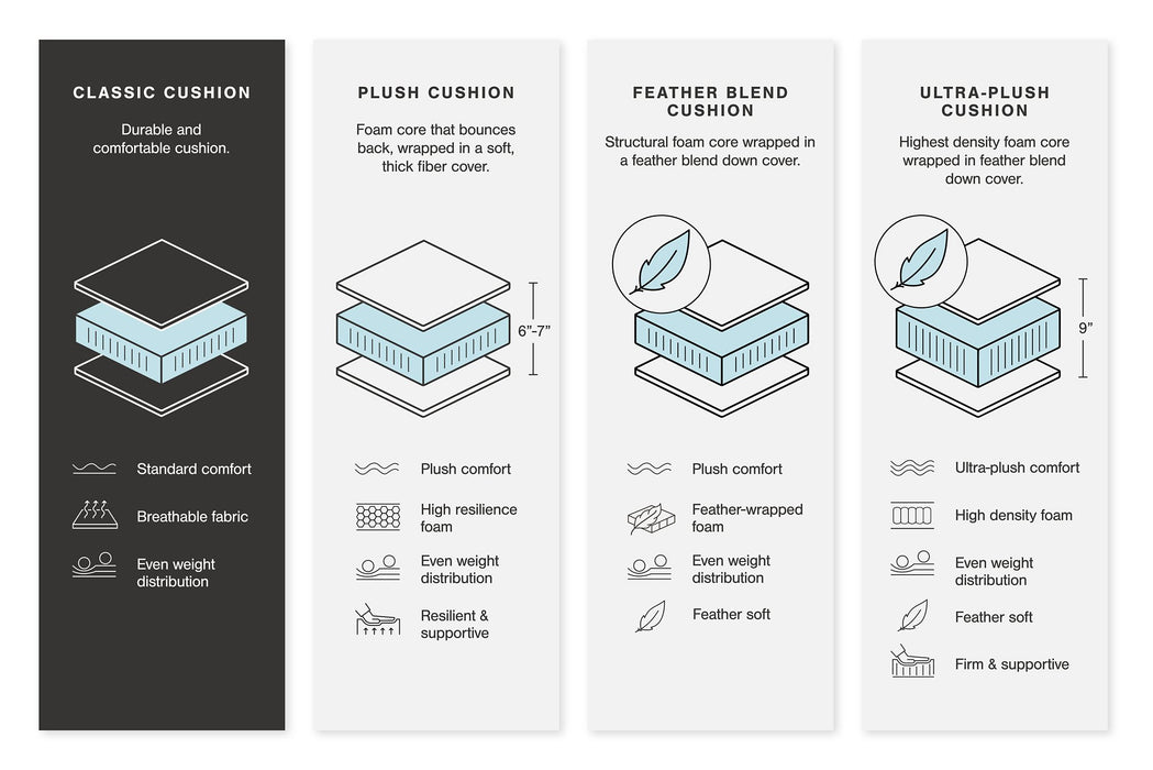 Midnight-Madness Oversized Accent Ottoman