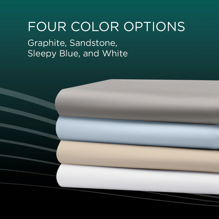TEMPUR-Adapt Luxe Egyptian Cotton Sheets - White