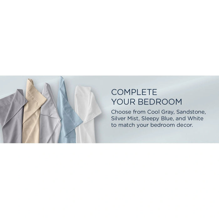 TEMPUR Classic Cotton Sheet Set Cool Gray