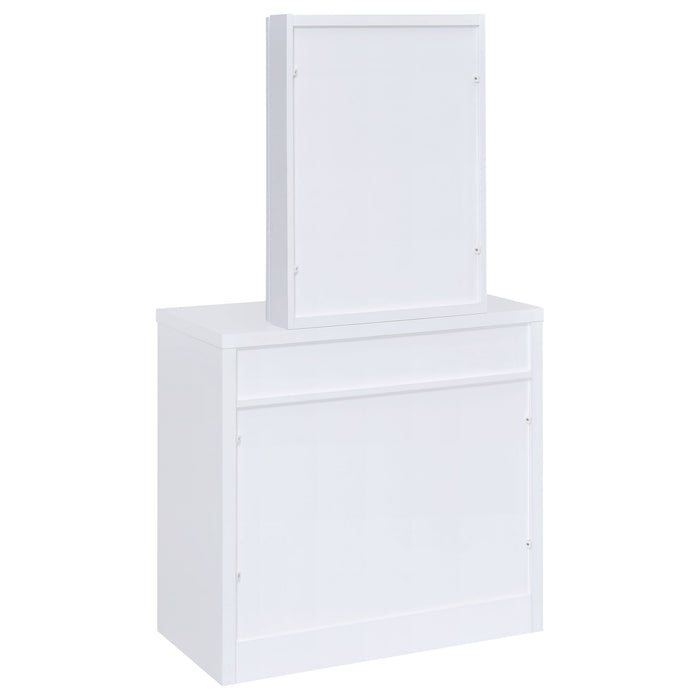 Harvey Makeup Vanity Table with Mirror and Stool