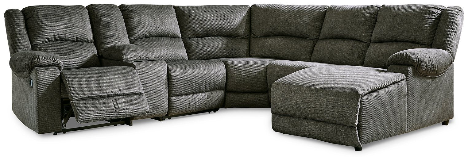 Benlocke Reclining Sectional with Chaise