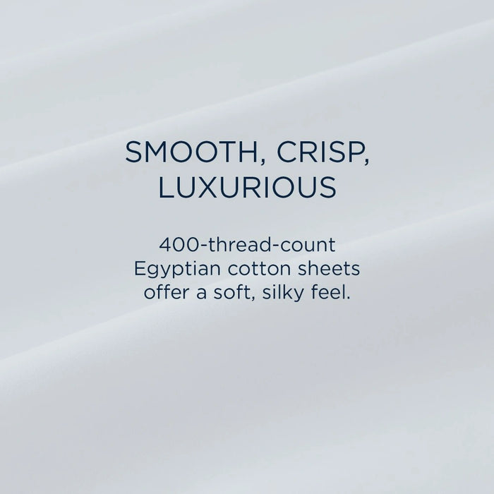 TEMPUR Luxe Egyptian Cotton Sheet Set Cool Gray