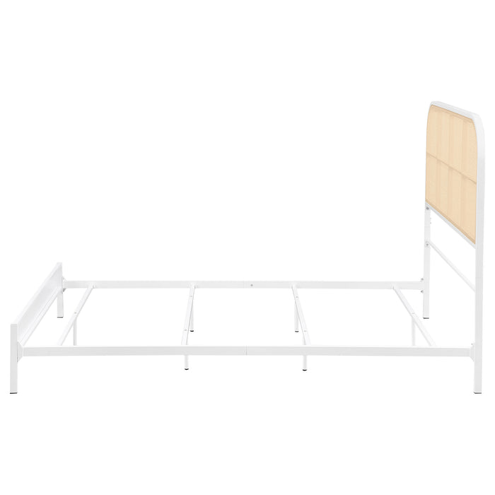 Amherst Eastern King, Queen, Full, & Twin Bed White & Black