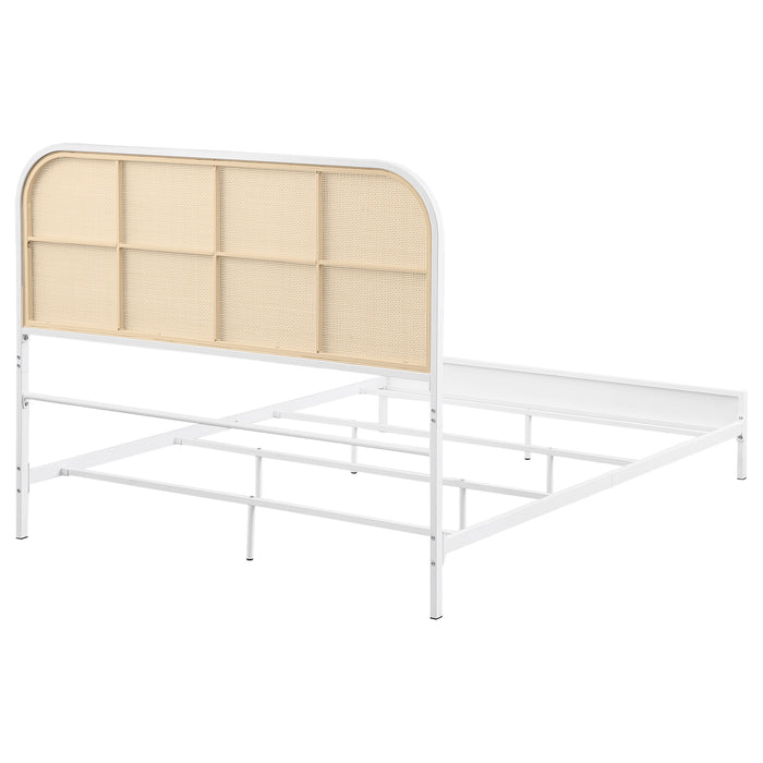 Amherst Eastern King, Queen, Full, & Twin Bed White & Black