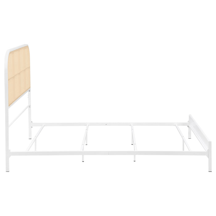 Amherst Eastern King, Queen, Full, & Twin Bed White & Black