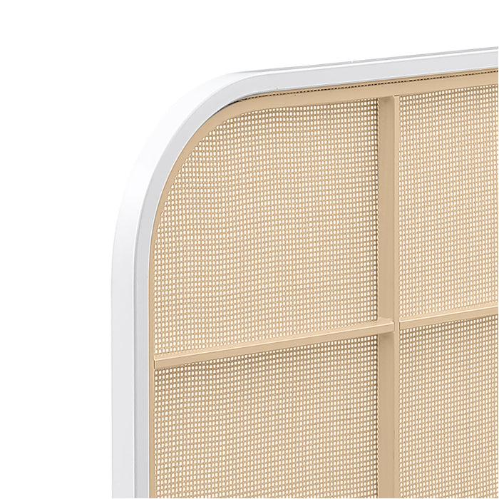 Amherst Eastern King, Queen, Full, & Twin Bed White & Black