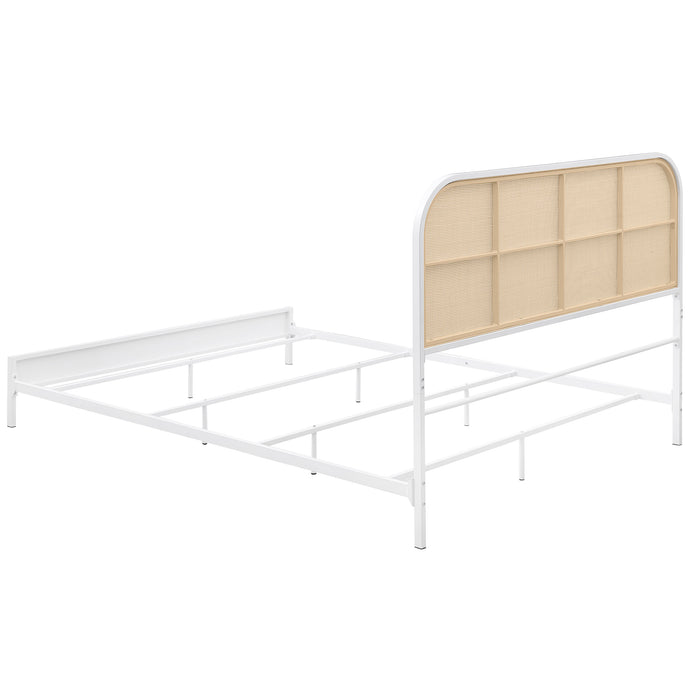 Amherst Eastern King, Queen, Full, & Twin Bed White & Black