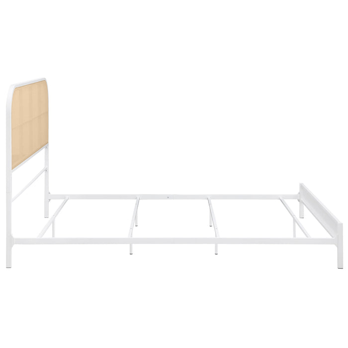 Amherst Eastern King, Queen, Full, & Twin Bed White & Black