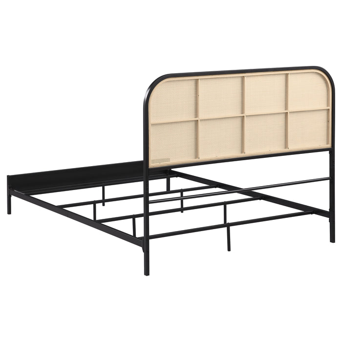 Amherst Eastern King, Queen, Full, & Twin Bed White & Black