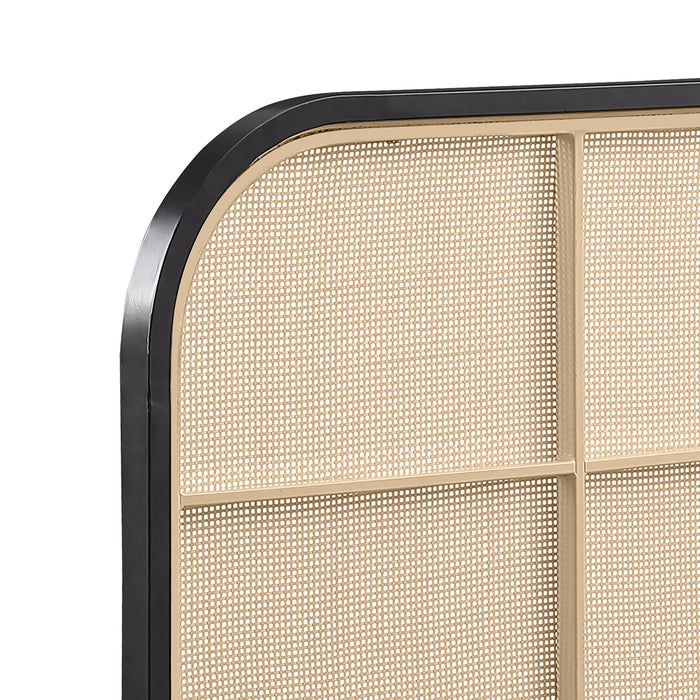 Amherst Eastern King, Queen, Full, & Twin Bed White & Black