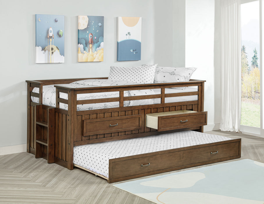 Carlsbad Queen Beds Brown & Grey