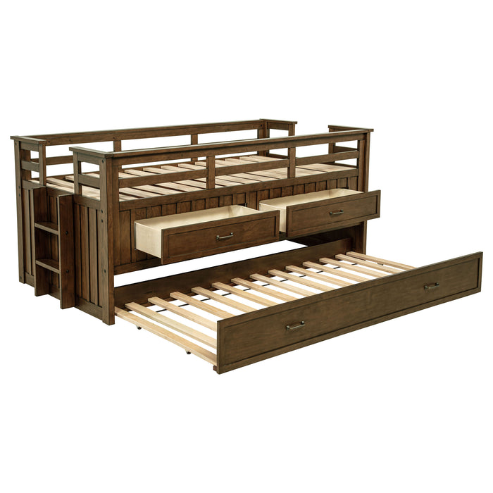 Carlsbad Queen Beds Brown & Grey