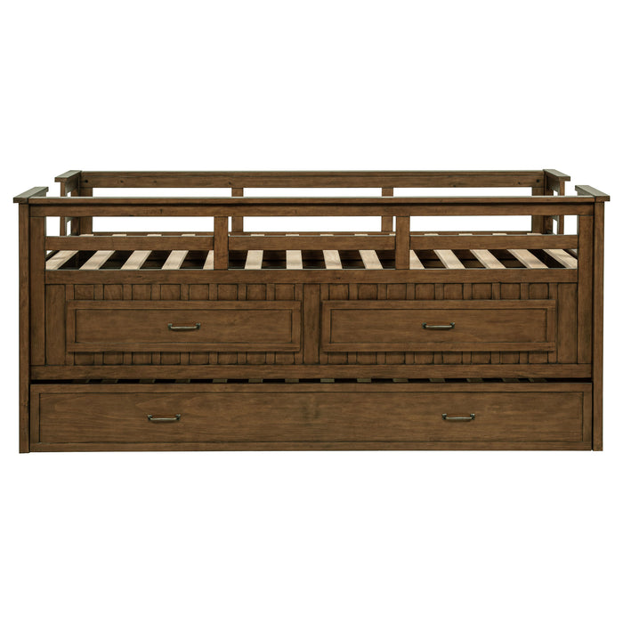 Carlsbad Queen Beds Brown & Grey