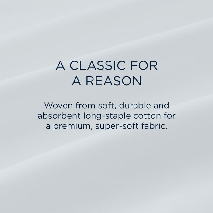 TEMPUR Classic Cotton Sheet Set Sleepy Blue