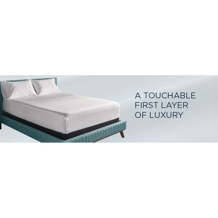 TEMPUR Classic Cotton Sheet Set Cool Gray