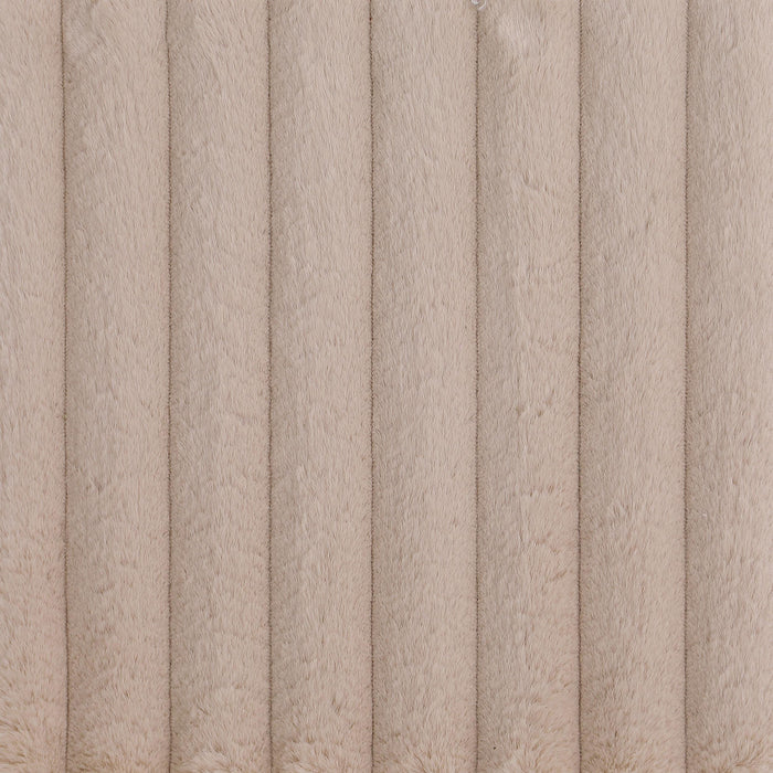 Fayette Upholstered Armless Chair Greige