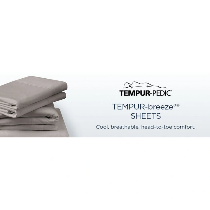 Tempur-Pedic Breeze Pillowcase Set - Graphite