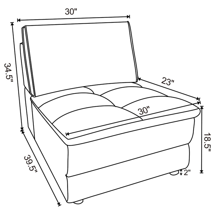 Atlantic Blue Sectionals