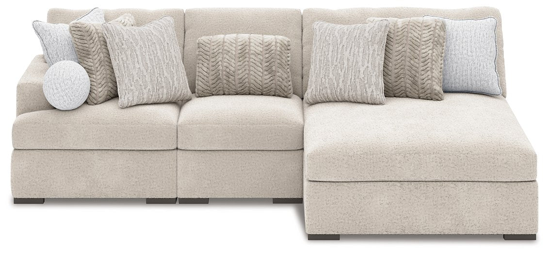 Cuddle Plush Sectional with Chaise