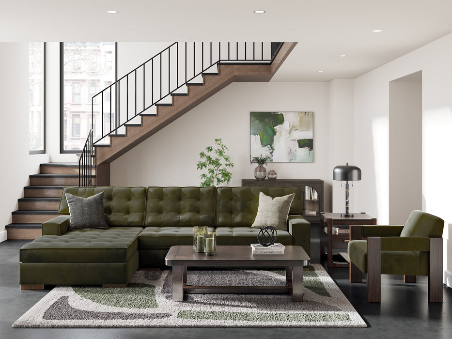 Caspian-Town Sectional with Chaise