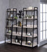 Wendral Natural & Black Bookshelf (5-Tier, 23"L) image