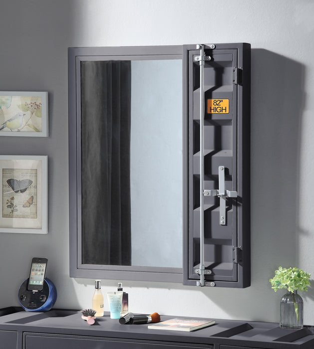 Cargo Gunmetal Vanity Mirror image