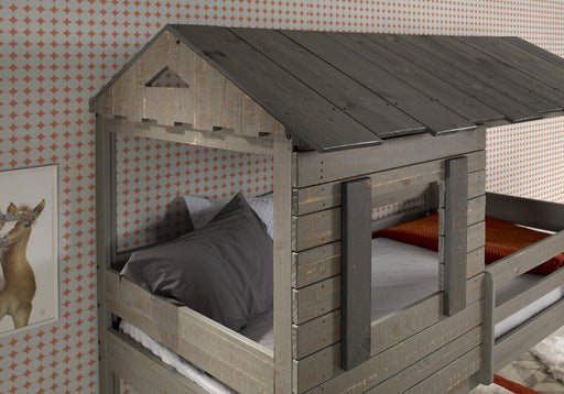 Darlene Rustic Gray Twin/Twin Bunk Bed image