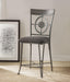 Landis Fabric & Gunmetal Counter Height Chair image