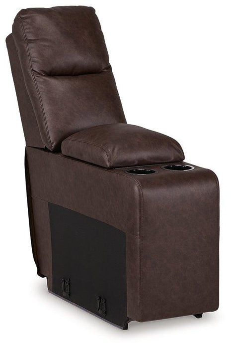 Punch Up Power Reclining Sectional Loveseat with Console