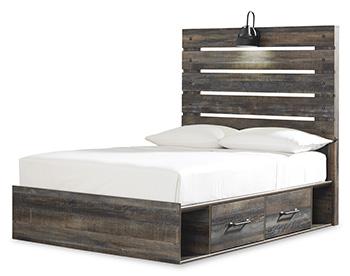 Drystan Bed with 4 Storage Drawers