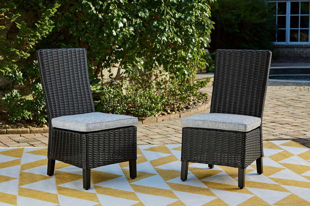 Beachcroft Outdoor Side Chair with Cushion (Set of 2)