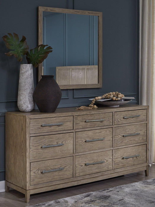 Chrestner Dresser and Mirror