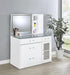 Flora 2-drawer Vanity Set with LED Mirror image