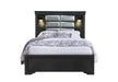 ZION METALLIC GREY QUEEN BED image