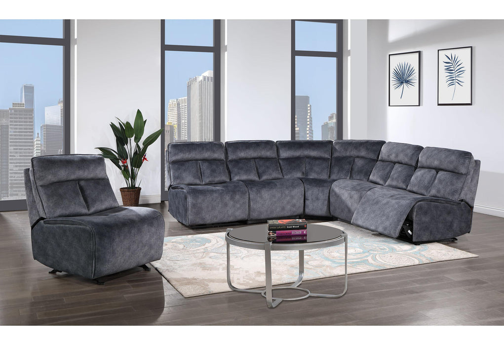 U8088 GREY SOFA/LOVESEAT