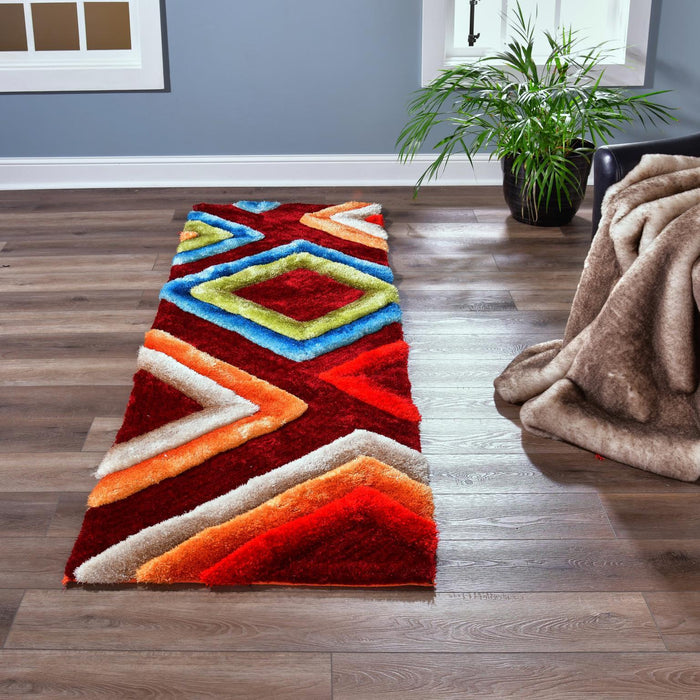 MATEOS SHAG Area Rug - 2'3'' x 8' - MS1528 image