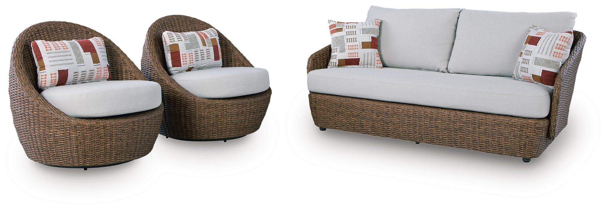 Double Point Outdoor Seating Set