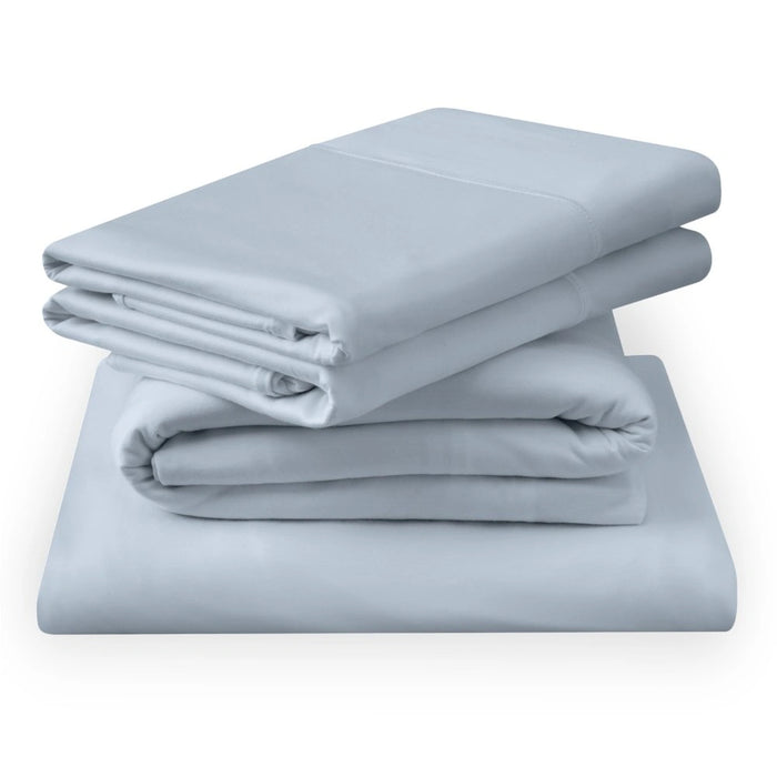 TEMPUR breeze cooling Sheet Set Sleepy Blue