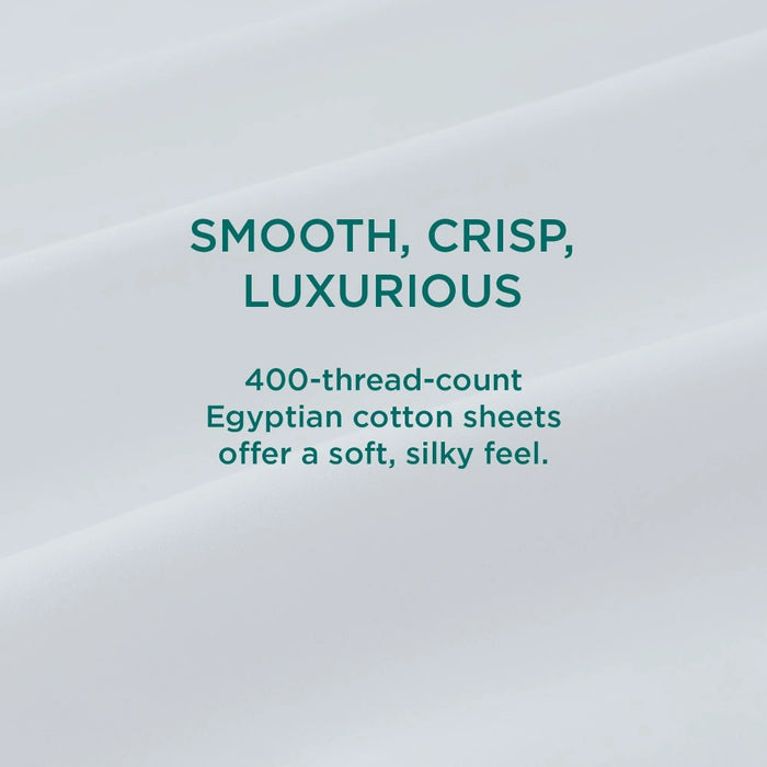 TEMPUR-Adapt Luxe Egyptian Cotton Sheets - White