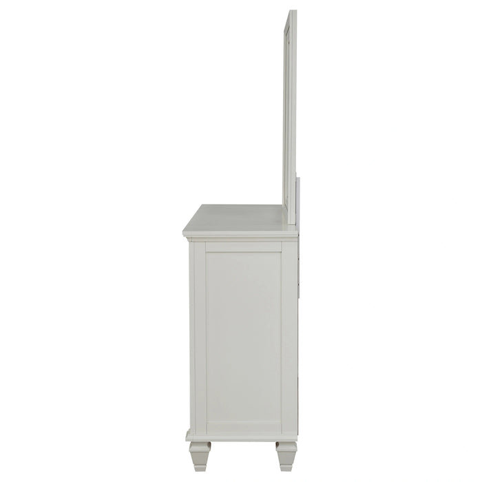 Sandy Beach Dresser with Mirror