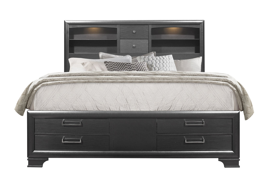 JORDYN GREY FULL BED GROUP