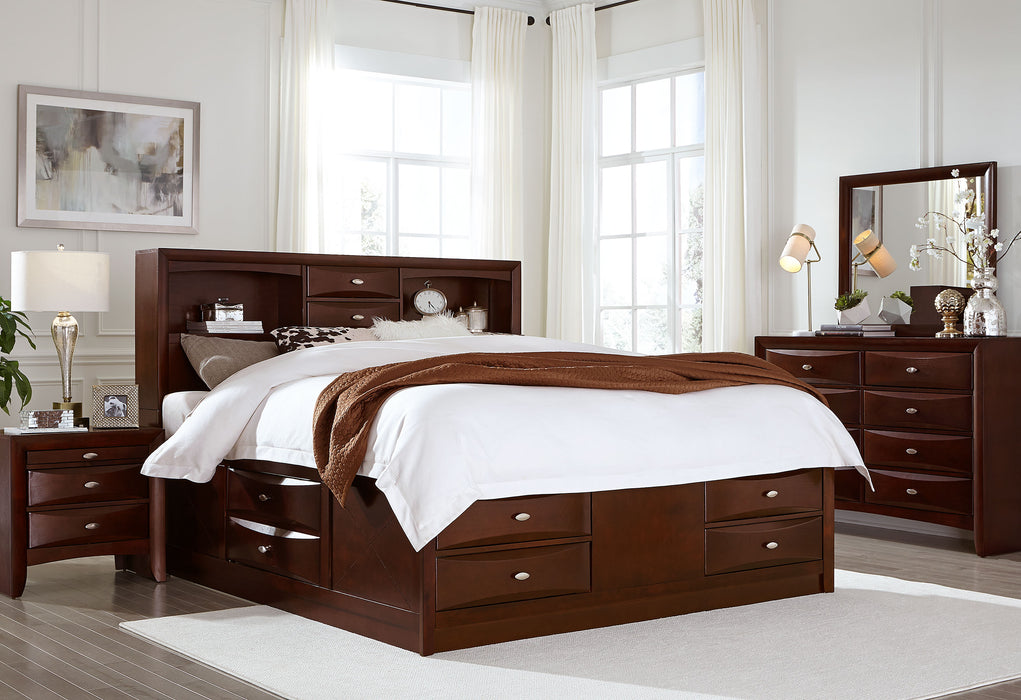 LINDA NEW MERLOT CHEST